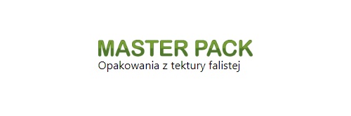Strona www Producent opakowań kartonowych MASTER Pack