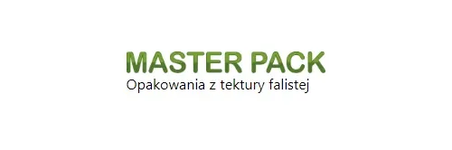 Strona www Producent opakowań kartonowych MASTER Pack